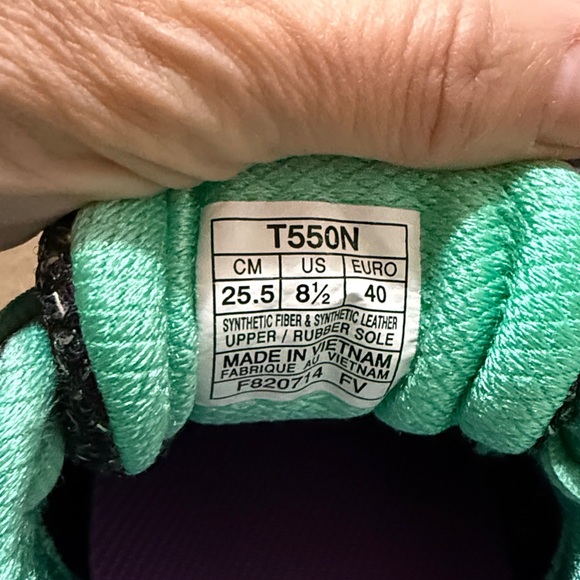 Ladies ASICS tennis shoes size 8 1/2 - Picture 6 of 9